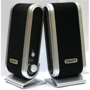 SNOPY SN-820 2.0 USB HOPARLOR SIYAH/GUMUS