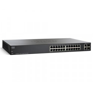 CISCO SLM2024T SG200-26-EU 24 PORT 10/100/1000 +2SFP YONETILEBILIR SWITCH