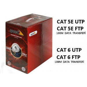 SPEED CAT6 SP-CAT6FTP202 305M 23AWG 0.5MM 99 BAKIR FTP KABLO