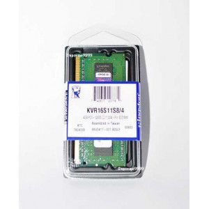 4 GB DDR3 1600 MHz KINGSTON CL11 SODIMM (KVR16S11S8/4G)