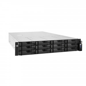 ASUSTOR AS-7012RD 12SLOT NAS + RAIL I3-3.5GHZ 4GB 4XGB 2XESATA 4XUSB3 49IP NVR 