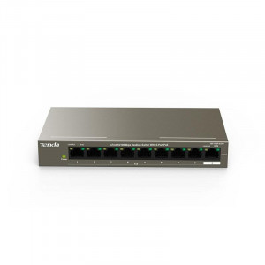 TENDA TEF1109P 9 PORT 10/100 8xPOE 63W YONETILEMEZ SWITCH