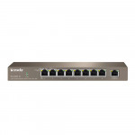 TENDA TEG1009P-EI 9 PORT 10/100/1000 8xPOE 121W YONETILEMEZ SWITCH