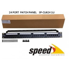 SPEED SP-CU624 24 PORT CAT6 UTP DOLU PATCH PANEL