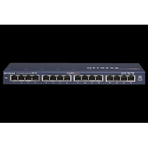 NETGEAR GS116 16 PORT 10/100/1000 YONETILEMEZ SWITCH