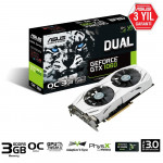 ASUS GTX1060 3GB GDDR5 192BIT DUAL 2xDP/2xHDMI/DVI (DUAL-GTX1060-O3G)