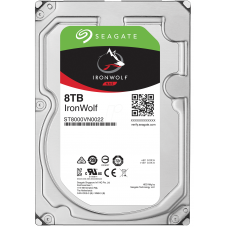 SEAGATE IRONWOLF 8 TB 7200RPM SATA3 256MB 210MB/S RV 180TB/Y NAS (ST8000VN0022)