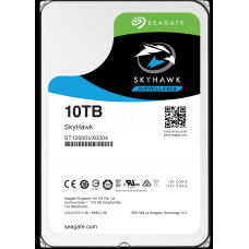 SEAGATE SKYHAWK 10 TB 7200RPM SATA3 256MB 210MB/S RV 180TB/Y 7/24(ST10000VX0004)