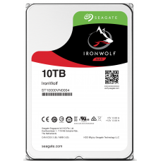 SEAGATE IRONWOLF 10 TB 7200RPM SATA3 256MB 210MB/S RV 180TB/Y NAS(ST10000VN0004)