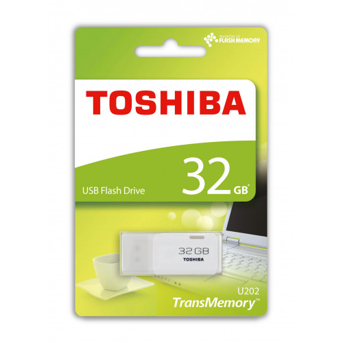 32 GB USB 2.0 TOSHIBA HAYABUSA BEYAZ (THN-U202W0320E4)