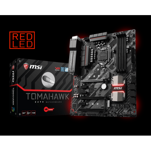 MSI Z270 TOMAHAWK 1151P DDR4 SES GLAN VGA SATA3 USB3.1 ATX