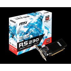 MSI R5-230 2GB GDDR3 64BIT HDMI/DVI/VGA (R5 230 2GD3H) 