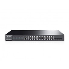 TP-LINK T2600G-28MPS 24 PORT 10/100/1000 POE 384W +4SFP YONETILEBILIR SWITCH