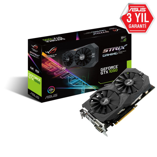 ASUS GTX1050 2GB GDDR5 128BIT DP/HDMI/2xDVI (STRIX-GTX1050-O2G-GAMING)