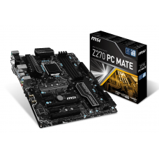 MSI Z270 PC MATE 1151P DDR4 SES GLAN VGA SATA3 USB3.1 ATX