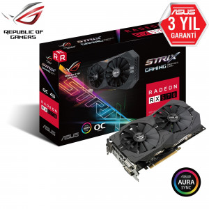 ASUS RX-570 4GB GDDR5 256BIT DP/HDMI/2xDVI (ROG-STRIX-RX570-O4G-GAMING)