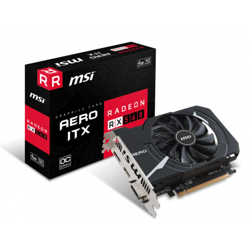 MSI RX-560 4GB GDDR5 128BIT AERO ITX DP/HDMI/DVI (RX 560 AERO ITX 4G OC)