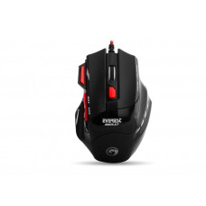 EVEREST SGM-X7 USB GAMING SIYAH MOUSE + GAMING MOUSE PAD