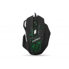 EVEREST SM-770 USB SIYAH YILDIRIM DESENLI KABLOLU GAMING MOUSE