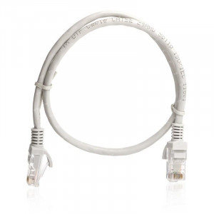 TX 0.50M CAT5E CCA SOLID UTP GRI NETWORK KABLO (TX CB NT5U50G)