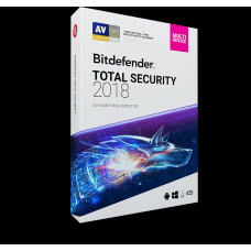 BITDEFENDER TOTAL SECURITY MULTI-DEVICE 2018 5 KULLANICI 1 YIL