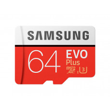 64 GB SAMSUNG MICROSD EVO PLUS CLASS 10 100MB/S (MB-MC64GA/TR)