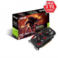 ASUS GTX1050-TI 4GB GDDR5 128BIT CERBERUS DP/HDMI/DVI (CERBERUS-GTX1050TI-O4G)