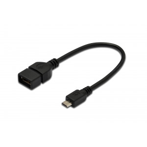 ASSMANN AK-300309-002-S USB2.0 TO MICRO USB OTG KABLO