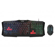 EVEREST KMX-88 GAMING USB KABLOLU Q KLAVYE MOUSE SET SIYAH