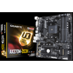 GIGABYTE AX370M-DS3H AM4 DDR4 SES GLAN HDMI/DVI SATA3 USB3.1 MATX