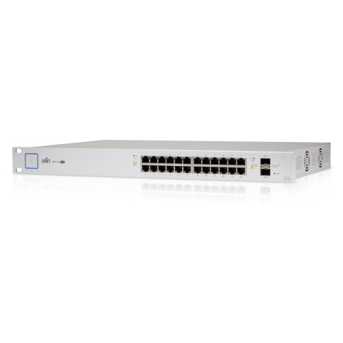 UBIQUITI UNIFISWITCH US-24-250W 24 PORT 10/100/1000 +2SFP YONETILEBILIR SWITCH