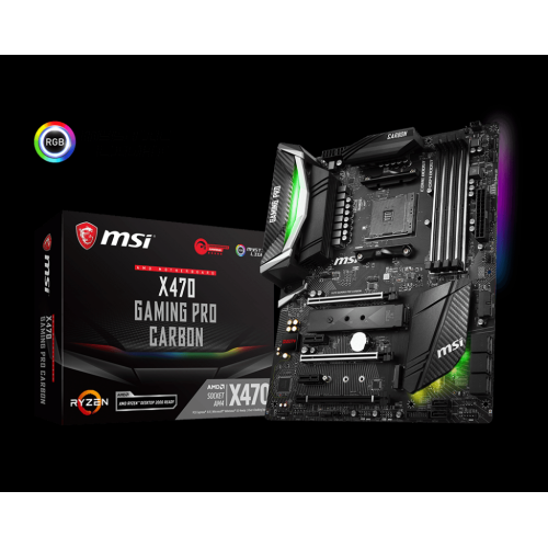 MSI X470 GAMING PRO CARBON AM4 DDR4 SES GLAN DP/HDMI SATA3 USB3.1 ATX