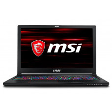 MSI GS63 STEALTH 8RE-037XTR I7-8750H 16GB 1TB+128GB SSD 6GB GTX1060 15.6