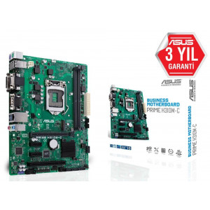ASUS PRIME H310M-C 1151P DDR4 SES GLAN DVI/VGA SATA3 USB3.1 UATX