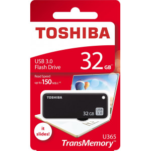 32 GB USB 3.0 TOSHIBA YAMABIKO 150MB/S SIYAH (THN-U365K0320E4)