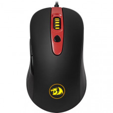 REDRAGON GERDERUS USB KABLOLU GAMING MOUSE SIYAH/KIRMIZI (70241)