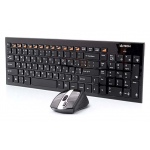 A4 TECH 9500F Q USB KABLOSUZ KLAVYE MOUSE SET SIYAH