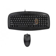 A4 TECH KB-21620D MM USB KABLOLU KLAVYE MOUSE SET SIYAH