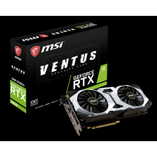 MSI RTX2080 8GB GDDR6 256BIT VENTUS 3xDP/HDMI/TYPE-C (RTX 2080 VENTUS 8G OC)