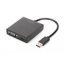 DIGITUS DA-70843 USB3.0 TO HDMI/VGA ADAPTOR