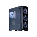 ZALMAN I3 EDGE USB3.0 4x12CM LED FAN PENCERELI SIYAH ATX KASA