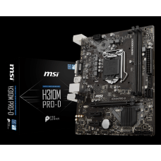 MSI H310M PRO-D 1151P DDR4 SES GLAN DVI SATA3 USB3.1 MATX