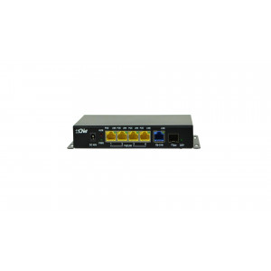 CNET CSH-500P 5 PORT 10/100/1000 4xPOE 96W +1SFP YONETILEMEZ SWITCH