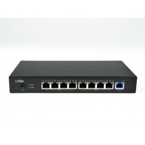 CNET CSH-800P 9 PORT 10/100 8xPOE 96W YONETILEMEZ SWITCH