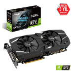 ASUS RTX2060 6GB GDDR6 192BIT DUAL 2xDP/2xHDMI/DVI (DUAL-RTX2060-O6G)