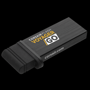 16 GB USB 3.0 CORSAIR FLASH VOYAGER GO SIYAH (CMFVG-16GB-NA)