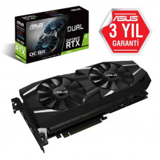 ASUS RTX2080 8GB GDDR6 256BIT DUAL 3xDP/HDMI/TYPE-C (DUAL-RTX2080-O8G)