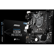 MSI H310M PRO-VDH PLUS 1151P DDR4 SES GLAN HDMI/DVI/VGA USB3.1 MATX