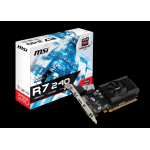 MSI R7-240 1GB DDR3 64BIT HDMI/DVI/VGA (R7 240 1GD3 64B LP)