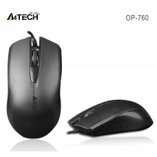 A4 TECH OP-760 V-TRACK USB SIYAH KABLOLU MOUSE